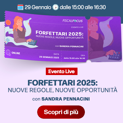 live 29.01 forfettari